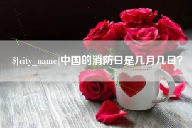 新疆中国的消防日是几月几日？