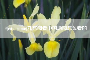 新疆九宫图看中国地图怎么看的
