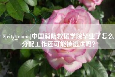 新疆中国消防救援学院毕业了怎么分配工作还可能被逃汰吗？