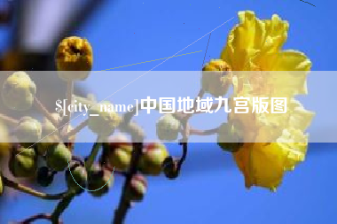 新疆中国地域九宫版图