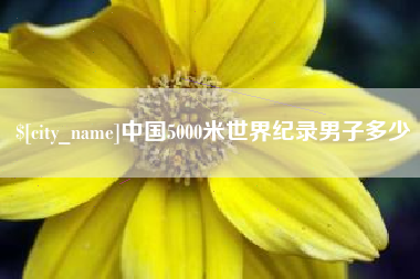 新疆中国5000米世界纪录男子多少