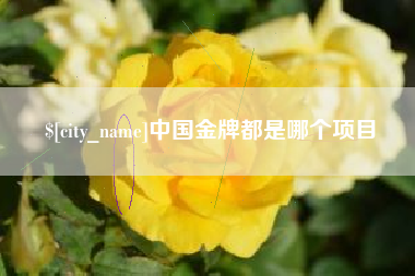 新疆中国金牌都是哪个项目