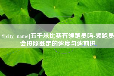 新疆五千米比赛有领跑员吗-领跑员会按照既定的速度匀速前进
