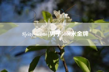 新疆男子5000米金牌