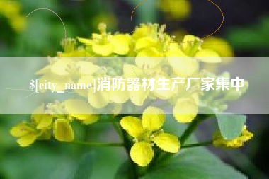新疆消防器材生产厂家集中